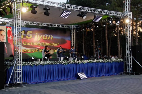 Sumqayıtda bayram konserti təşkil olunub - FOTOLAR