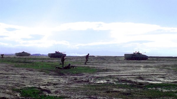 Azərbaycan ordusunun genişmiqyaslı təlimlərin döyüş atışlı mərhələsi icra olunub