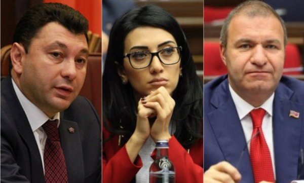 Ermənistan parlamenti yunan deputatı vitse-spiker seçdi