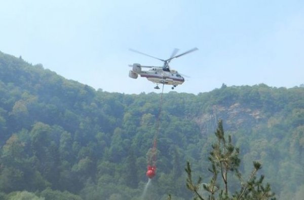 Azərbaycan helikopterləri Gürcüstan səmasında