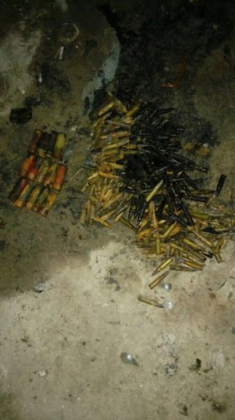 Sumqayıtda külli miqdarda hərbi sursat və silahlar aşkarlandı - FOTOLAR