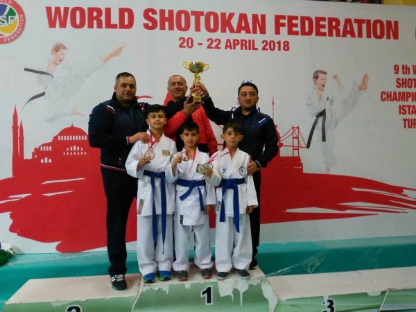 Sumqayıtlı karateçi Türkiyədə 2-ci oldu, erməniyə qalib gəldi