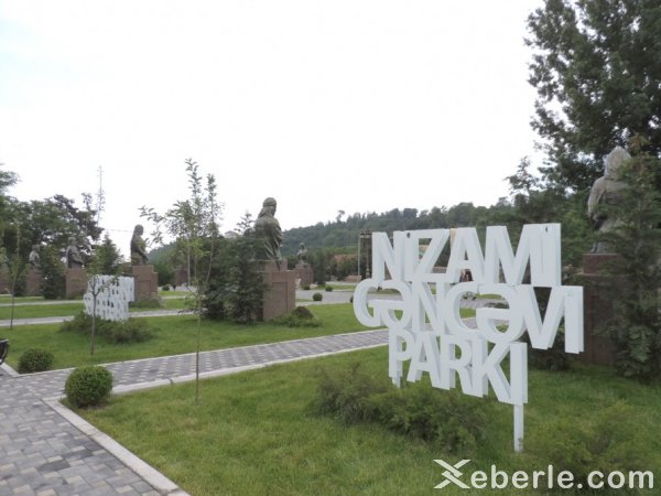 Gəncədə yeni park açıldı - FOTO + VİDEO