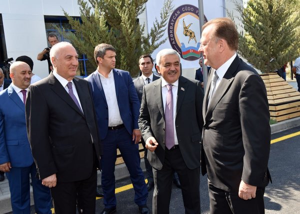 Beynəlxalq Cüdo Federasiyasının prezidenti Sumqayıta niyə gəlmişdi? - FOTOLAR