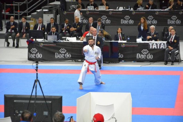Karateçimiz dünya çempionatının finalına yüksəlib - FOTO
