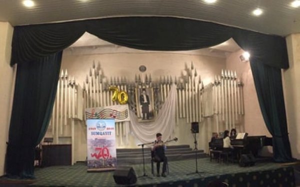 Sumqayıt şəhərinin 70 illiyi çərçivəsində musiqi məktəblərində konsertlər keçirilib - FOTO
