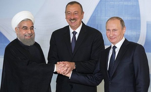 Əliyev, Putin və Ruhani Rusiyada görüşəcək