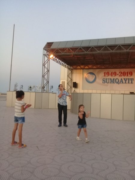 Sumqayıt bulvarında konsert proqramı təşkil edilib - FOTOLAR