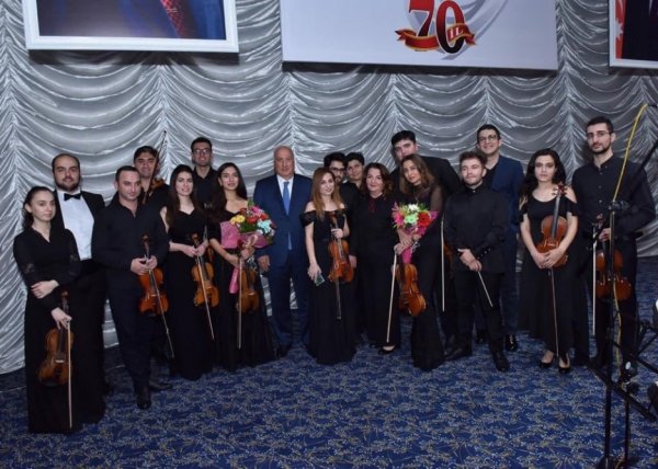 Bakı Musiqi Akademiyasının orkestri Sumqayıtda konsert verib - FOTO