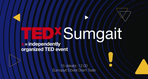 Sumqayıtda ilk dəfə beynəlxalq TEDx layihəsi keçiriləcək