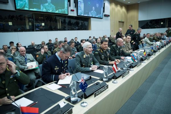 Nəcməddin Sadıkov NATO-nun toplantısında iştirak edib