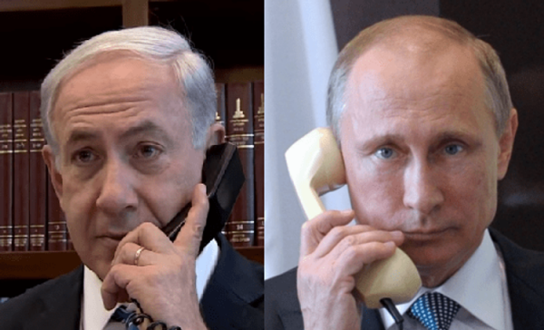 Netanyahu və Putin arasında telefon danışığı olub