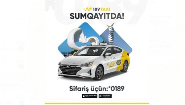 Azərbaycanın ilk taksi xidməti artıq Sumqayıtda!