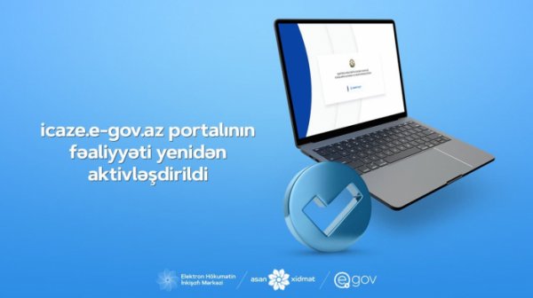 İcaze.e-gov.az portalının fəaliyyəti yenidən aktivləşdirildi - VİDEO