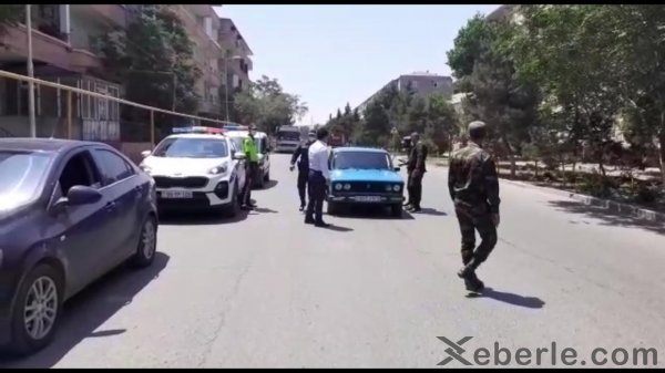 Sumqayıtın bu qəsəbəsində xüsusi karantin rejiminə necə riayət olunur? -VİDEO + FOTO