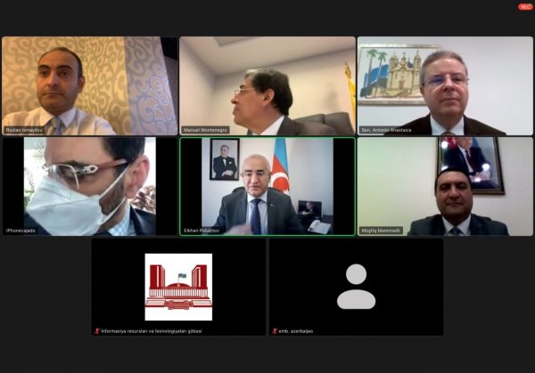 Braziliya və Azərbaycan Parlamentlər arası dialoq çərçivəsində II virtual görüş keçirilib