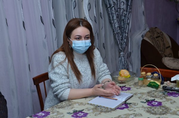 Sumqayıtda qazilərlə bağlı işçi qrup yaradılıb, ailələr ziyarət olunur - FOTOLAR