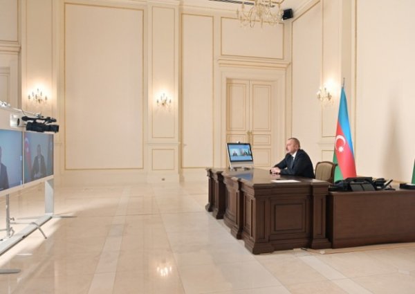 Prezident Anar Kərimovu videoformatda qəbul etdi