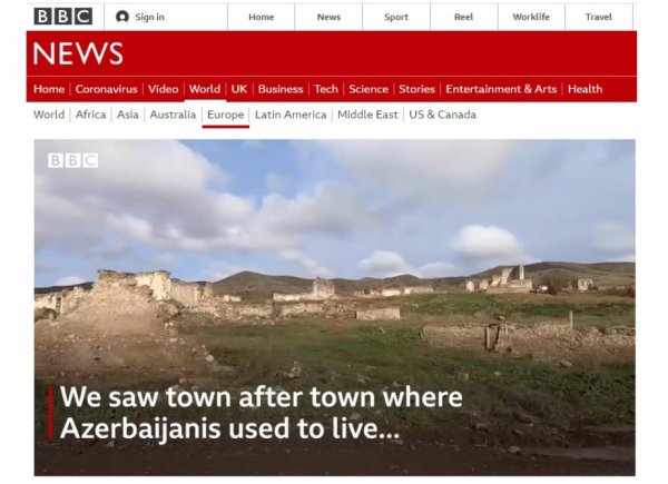 BBC işğaldan azad olunmuş ərazilərimizdən süjet hazırladı - FOTOLAR