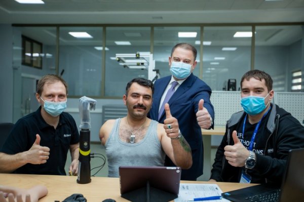 Sumqayıtlı qazi Sahil Həsənli yüksək texnologiyalı protezlə təmin ediləcək - FOTO