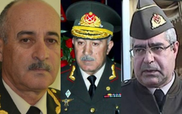 Azərbaycan ordusunun 3 generalı ehtiyata göndərildi