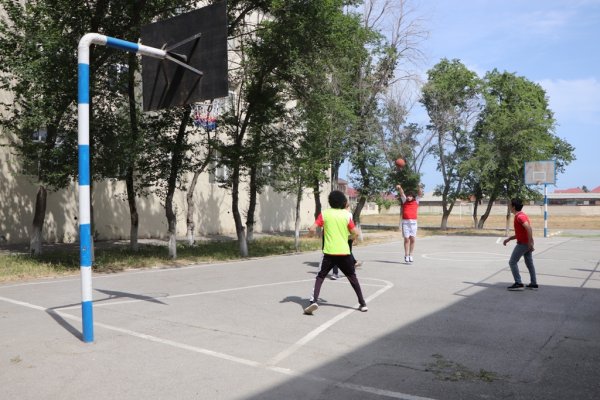 Sumqayıtda könüllü gənclər arasında 3*3 Basketbol yarışı keçirildi - FOTOLAR