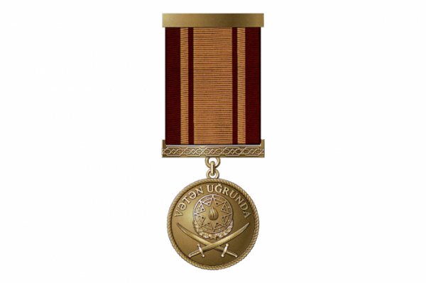 Bir sıra hərbçilərə “Vətən uğrunda” medalı verildi