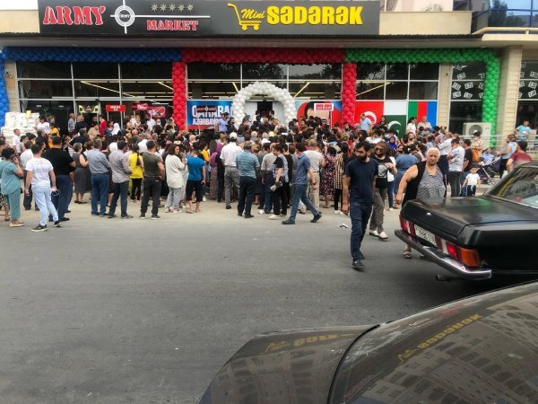Sumqayıtda market sahibi saxlanıldı, barəsində cinayət işi açıldı 