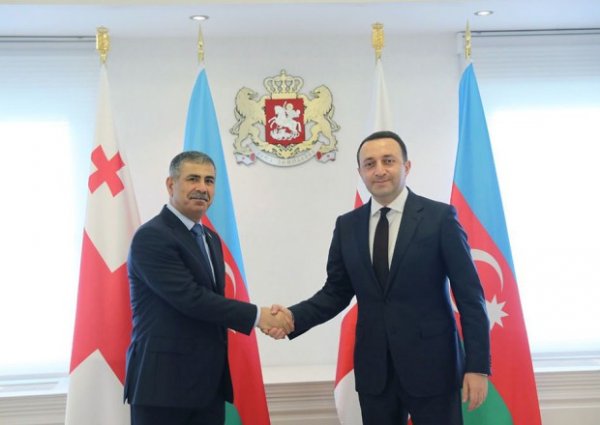 Zakir Həsənov Gürcüstanın Baş naziri ilə görüşdü -(FOTO)