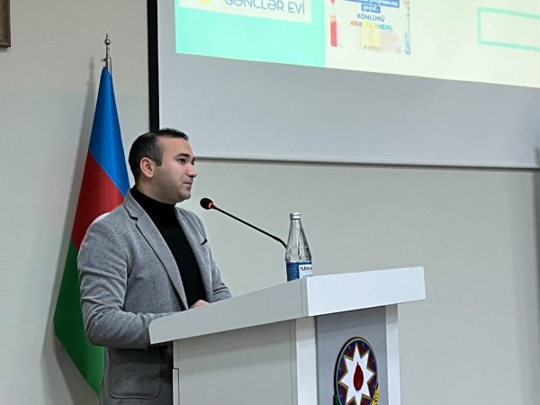 Sabunçu və Sumqayıtda "For Students" layihəsinin təqdimatı keçirilib - FOTOLAR