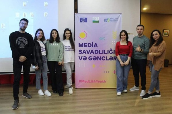Gənclər təşkilatının “Gənclər və Media savadlılığı” təlim kursu uğurla başa çatıb -FOTO