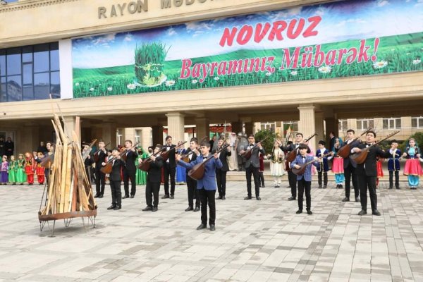 Abşeron rayonunda “Zəfər müjdəli Novruz”adlı bayram tədbiri keçirilib -FOTOLAR