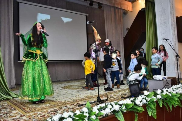 Sumqayıtda Novruz bayramı münasibətilə şəhid və qazi övladları üçün şənlik təşkil olunub - FOTOLAR