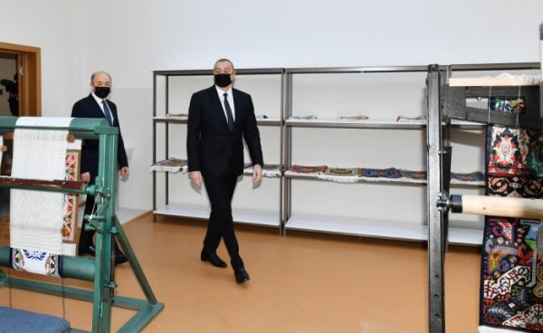 Prezident penitensiar müəssisələrdə yaradılan şəraitlə tanış oldu - FOTOLAR