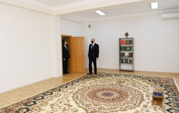 Prezident penitensiar müəssisələrdə yaradılan şəraitlə tanış oldu - FOTOLAR