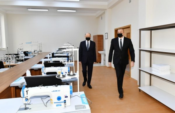 Prezident penitensiar müəssisələrdə yaradılan şəraitlə tanış oldu - FOTOLAR