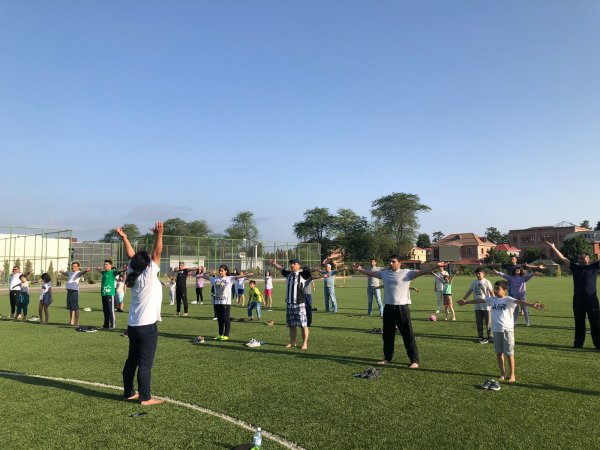 Avropa İttifaqı və BMT-nin Əhali Fondunun dəstəyi ilə Lənkəranda atalar və övladları üçün düşərgə təşkil edilib - FOTO