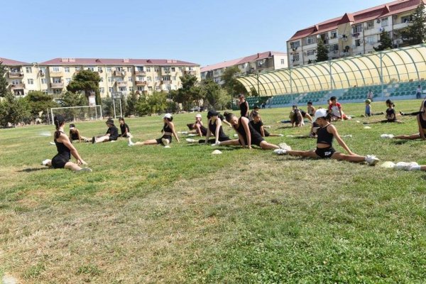 Sumqayıtda “Gimnastika hamı üçün” - FOTOLAR