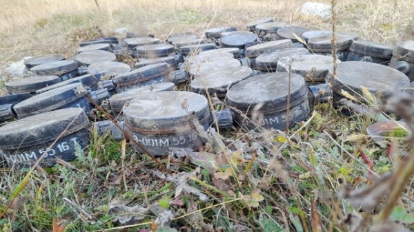 Erməni diversiya qruplarının Daşkəsəndə basdırdığı minalar - FOTO