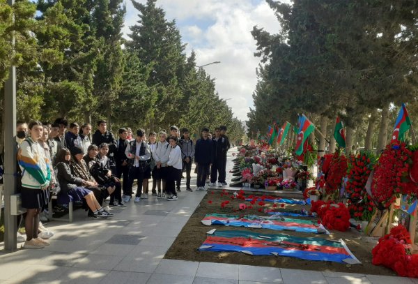 Şəhidimizin 40 mərasimi qeyd edildi… - FOTOLAR