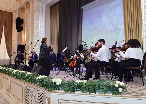 Lints şəhərinin meri Klaus Luger Sumqayıtda konsert proqramında iştirak edib - FOTOLAR