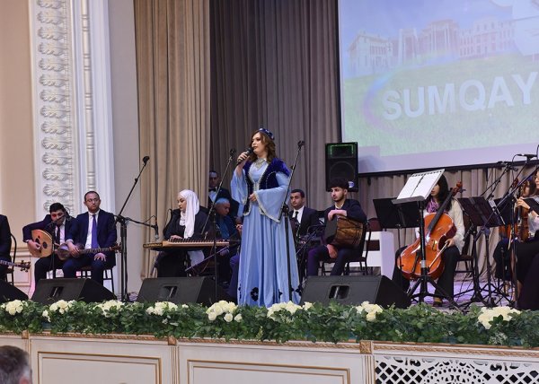 Lints şəhərinin meri Klaus Luger Sumqayıtda konsert proqramında iştirak edib - FOTOLAR