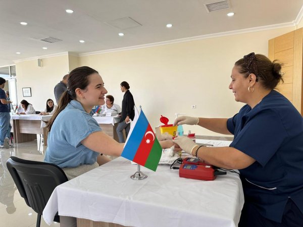  Peşə Təhsil Mərkəzində qanvermə aksiyası keçirilib - FOTOLAR