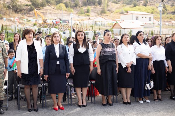 Laçının Sus kəndində ilk dərs günü - FOTOLAR