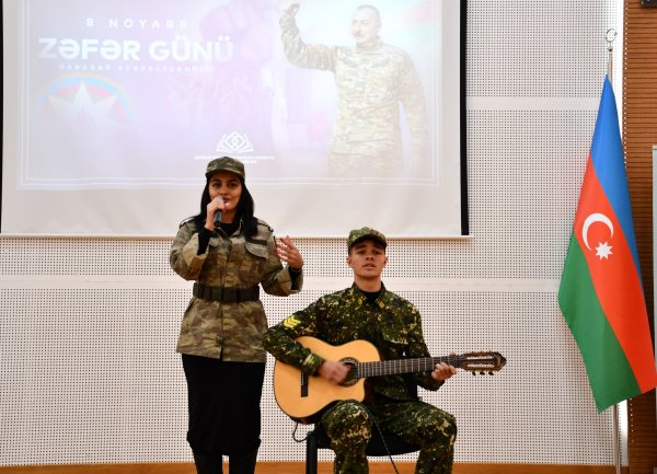 İZİA-nın Peşə Təhsil Mərkəzində Zəfər Günü ilə bağlı tədbir keçirilib