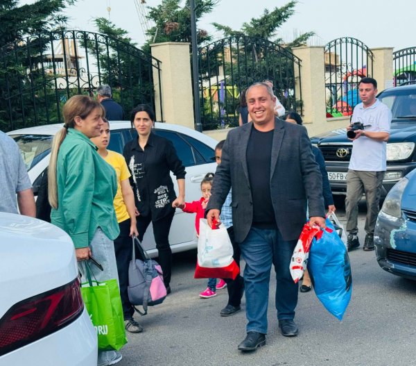 Növbəti köç karvanı Laçına yola salındı - FOTOLAR