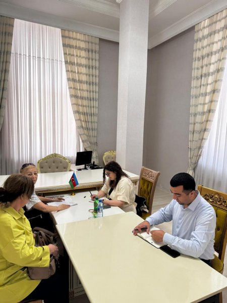 Sumqayıtın deputatının növbəti qəbulu - bəzi məsələlər nəzarətə götürüldü - FOTOLAR