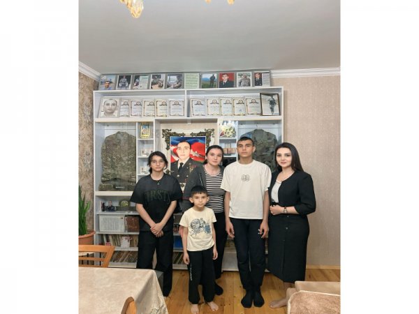 Sumqayıt Bələdiyyəsinin təşəbbüsü ilə Qurban Bayramında şəhid və qazi ailələri ilə görüş olub -FOTOLAR