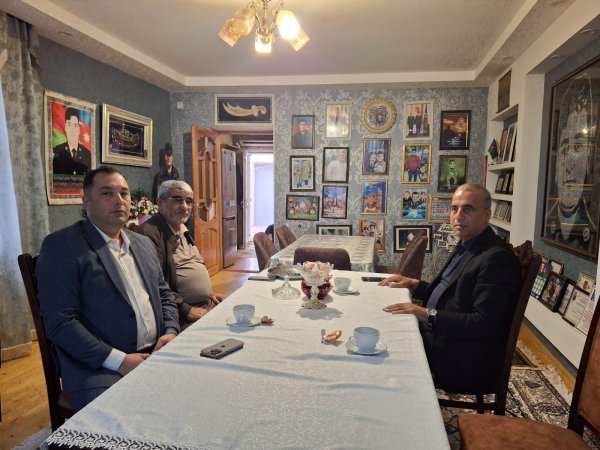 Sumqayıt Bələdiyyəsinin təşəbbüsü ilə Qurban Bayramında şəhid və qazi ailələri ilə görüş olub -FOTOLAR