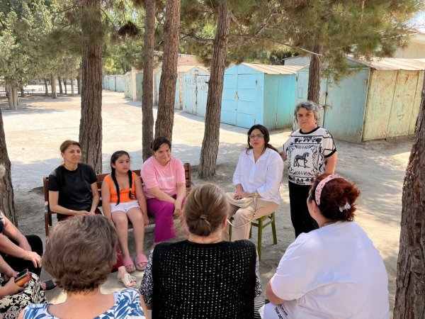 Deputat Sumqayıtda səyyar qəbul keçirdi: Bəzi məsələlər yerindəcə həll olundu